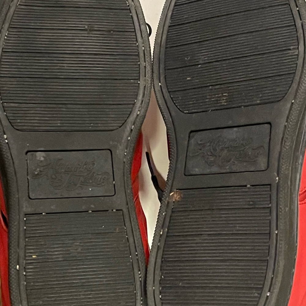 ALEJANDRO INGELMO
Leather Colorblock Pattern Sneakers - Picture 11 of 11